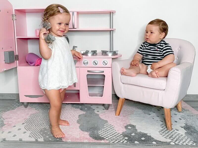 Odolný detský koberec